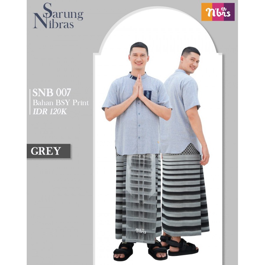 SARUNG NIBRAS PRIA DEWASA SNB 007