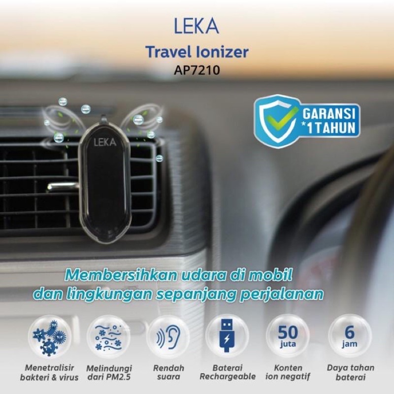 LEKA AP7210 CAR/ Travel IONIZER