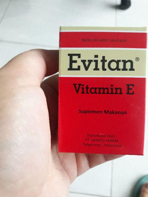 Evitan Vitamin E Suplemen Makanan 60 Kaplet Shopee Indonesia