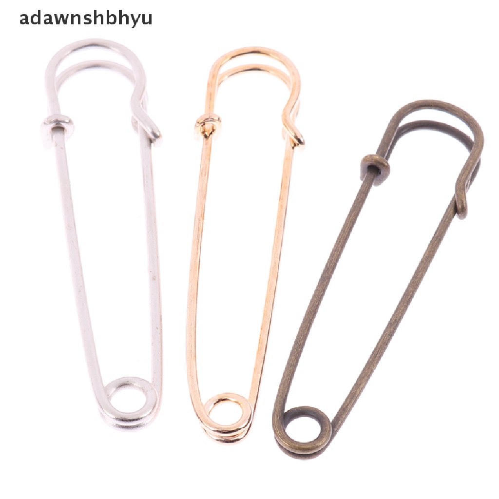 Adawnshbhyu 12pcs Besar Heavy Duty Stainless Steel Big Jumbo Peniti Selimut Crafting