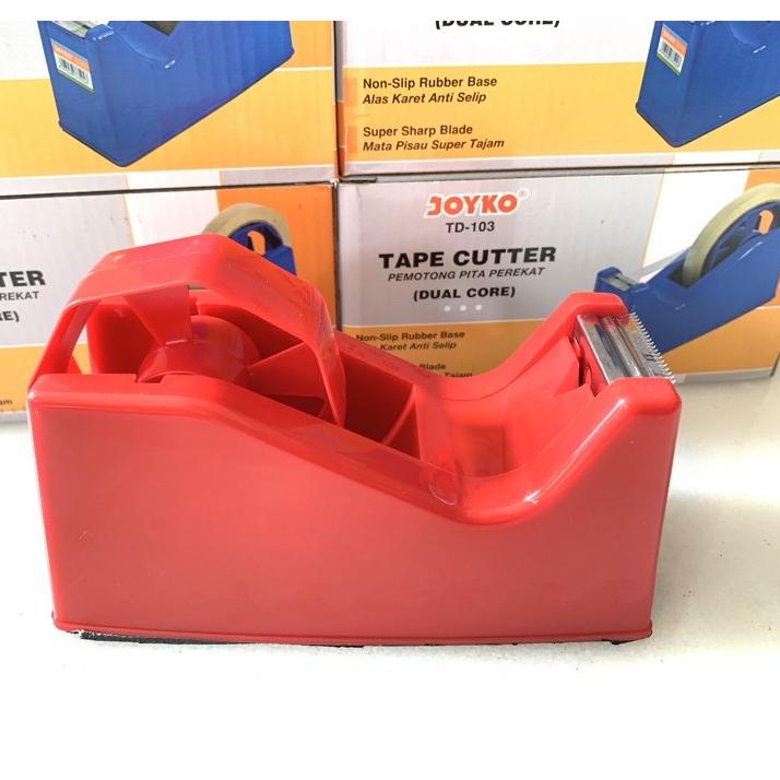 

Kekinian TAPE CUTTER ISOLASI SELOTIP DUAL CORE / PEMOTONG ISOLASI SELOTIP / DISPENSER TAPE ✔