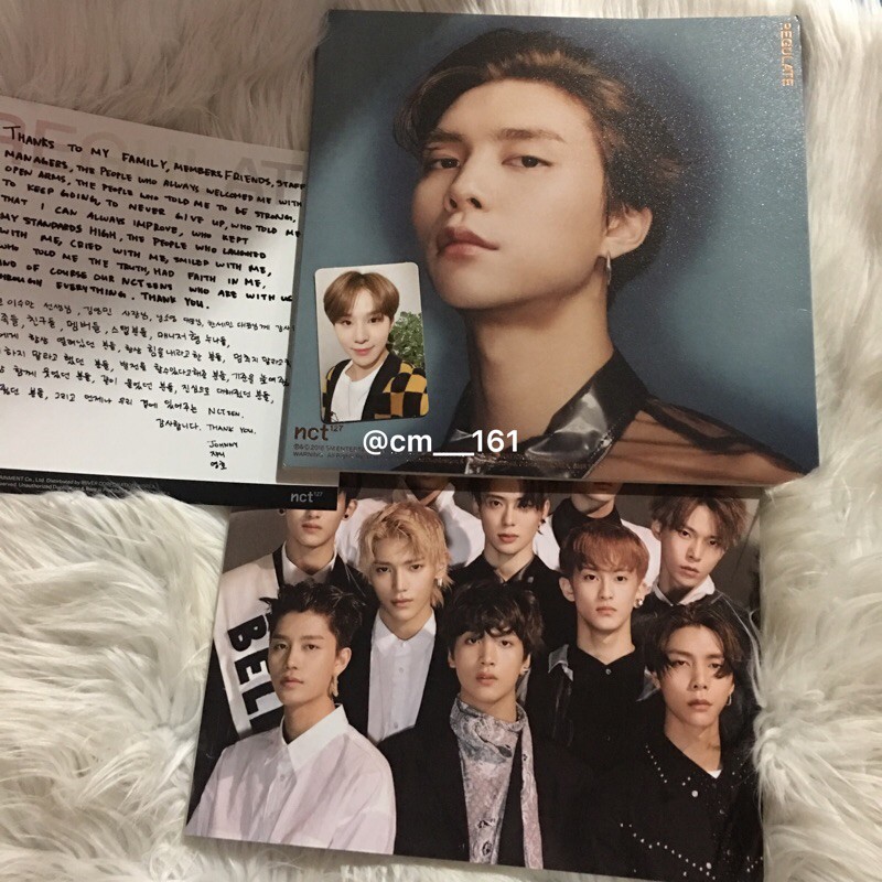 ALBUM ONLY REGULATE NCT 127 (JOHNNY COVER)