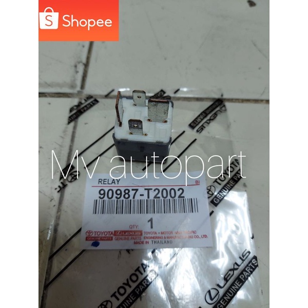 Relay lampu 12v kaki 4 Toyota Alphard Ori