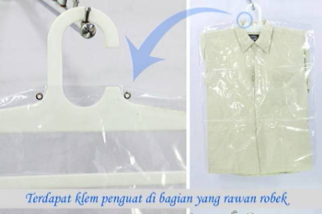 Mika BAJU KAOS DISTRO DISPLAY PELINDUNG DEBU