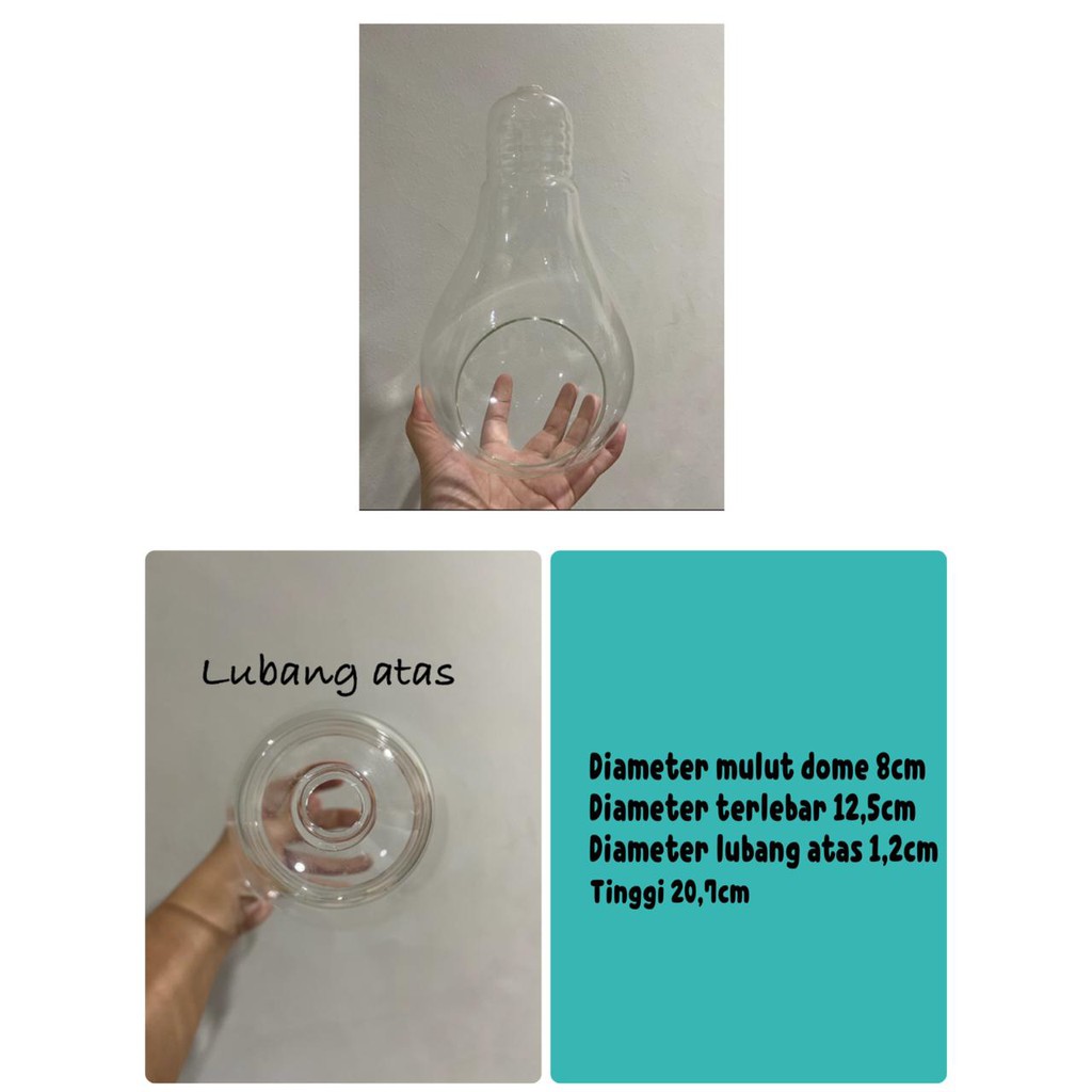 hang glass dome bola kaca gantung room decor bola kaca dekorasi pesta