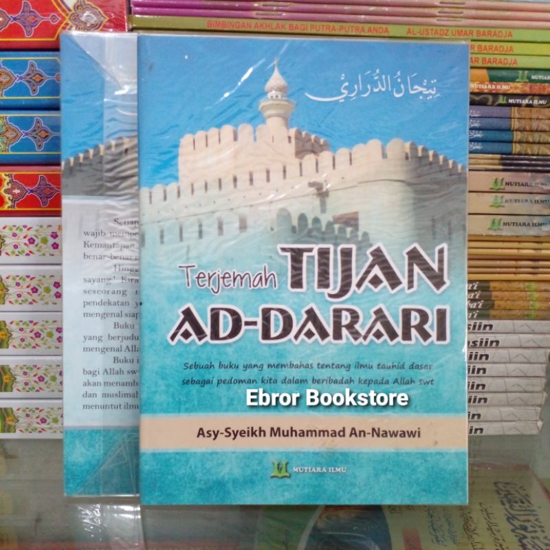 Terjemah Bahasa Indonesia Kitab Tijan Ad-Darari Dorori Durori Buku Ilmu Aqidah Tauhid Kalam 33