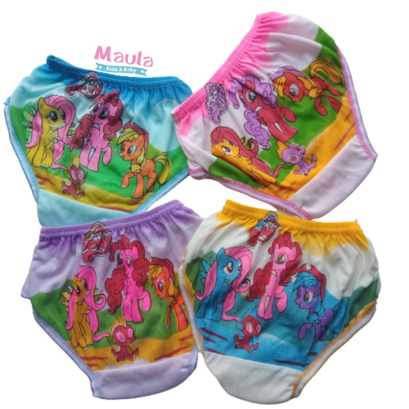 12 Pcs CD Celana Dalam Anak Little Pony