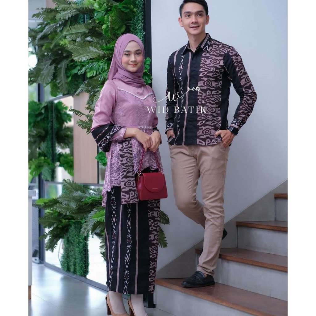 set kebaya batik couppe kebaya ALENA KEBAYA WISUDA / KEBAYA TUNANGAN / COUPLE BAJU KONDANGAN / COUPLE SETELAN KEBAYA / BAJU ATASAN WANITA KEBAYA COUPLE / KEBAYA BROKAT MODERN / COUPLE BAJU BATIK / KEBAYA KONDANGAN WANITA / BAJU BATIK COUPLE KEBAYA PASANGA