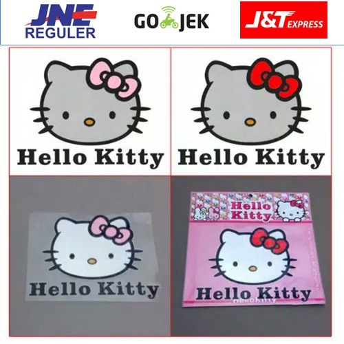 

Sticker Kepala - Hello Kitty Pita Pink / Pita Merah