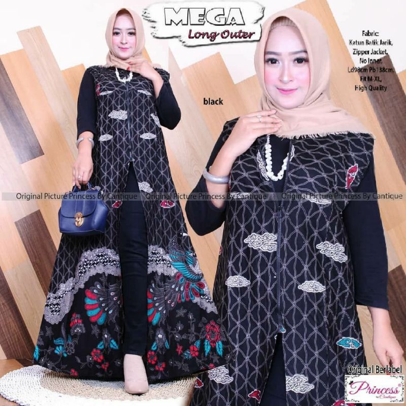 OUTER BATIK / Long cardy / maxy cardy / outer /rompi / maxycardy parang tumpang