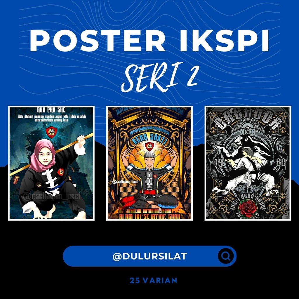 Jual [PAKET] Poster IKSPI Kualitas Bagus Tebal - SERI 2 | Gambar HD ...