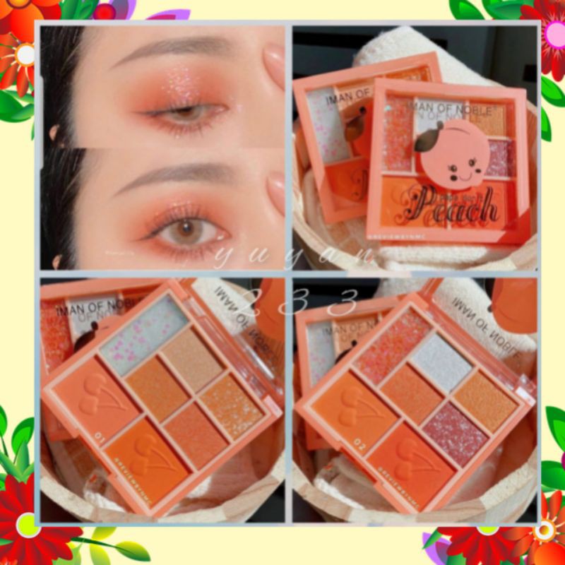 PROMO!!!EYESHADOW SWEET PEACH IMAN OF NOBLE  6671/6672