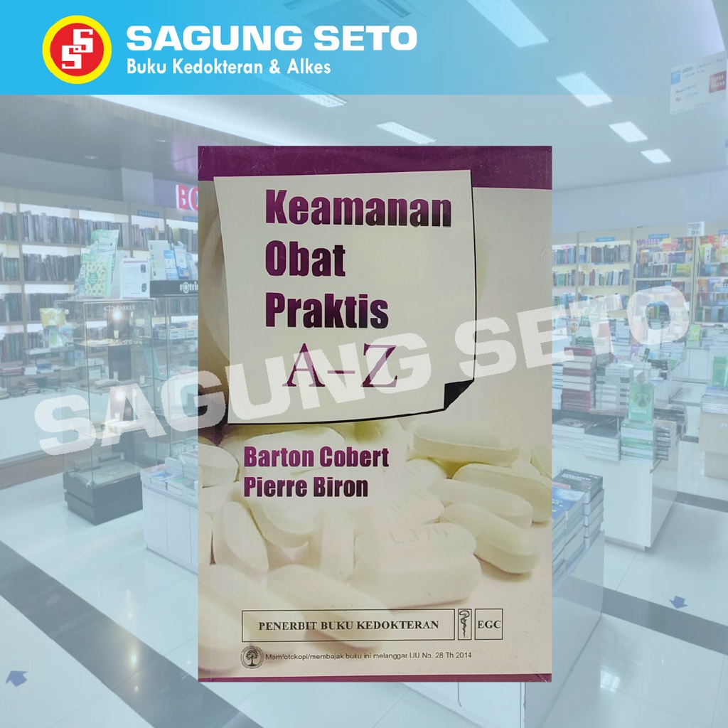BUKU KEAMANAN OBAT PRAKTIS A - Z / FARMASI - BARTON COBERT