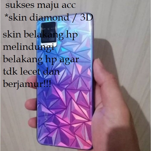SKIN DIAMOND PRISMA / SKIN BELAKANG HP FOR HUAWEI P60 / P60 PRO / P50 / P50 PRO / P40 / P40 PRO / P4