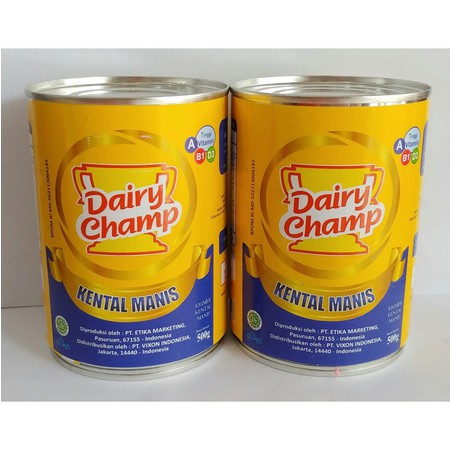 

Susu Krimer Kental Manis Dairy Champ 480gr