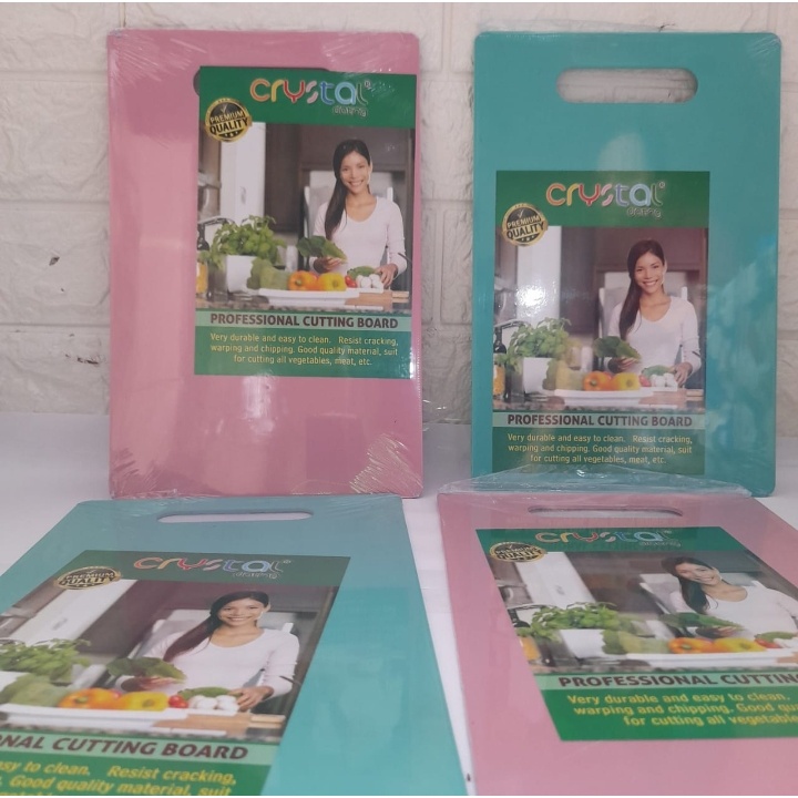 TALENAN / ALAS POTONG WARNA FIBER TIPIS FLAT DATAR ( CHOPPING BOARD )