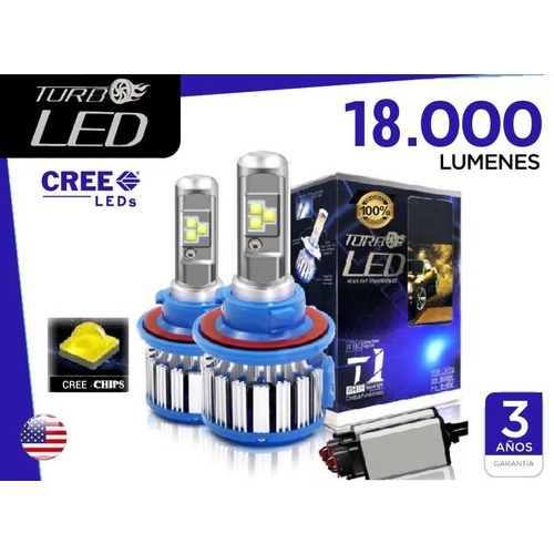 LED MOBIL TURBO LED CREE H4 H11 HB3 HB4 H7 H3 H1 HIR2 PUTIH TERANG 60Watt Avanza Mobilio Calya Jazz Livina Innova City Swif