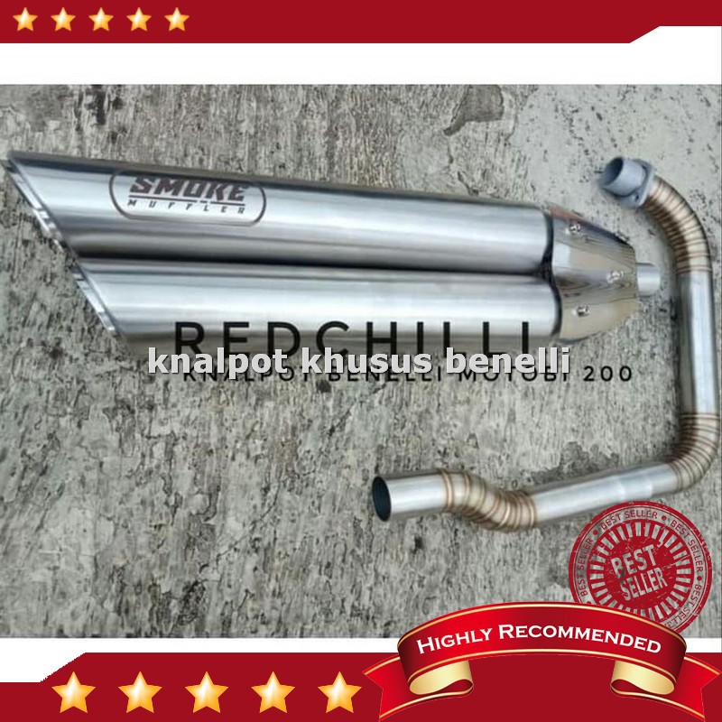 Jual Promo Knalpot Benelli Motobi 200 Efi - Knalpot Benelli Motobi 200 Evo