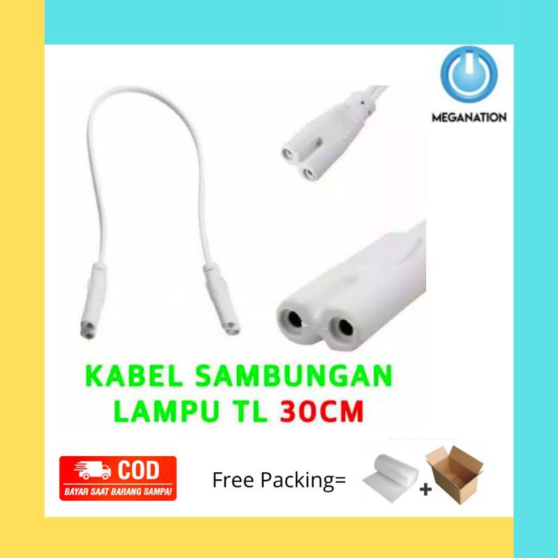 KABEL SAMBUNGAN LAMPU TL NEON T5 30CM