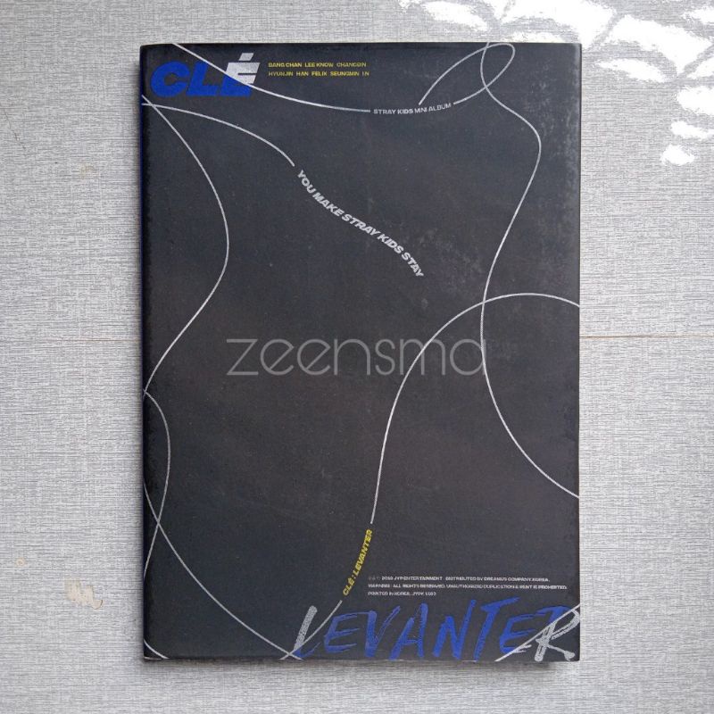 [album only] stray kids levanter limited version page bangchan