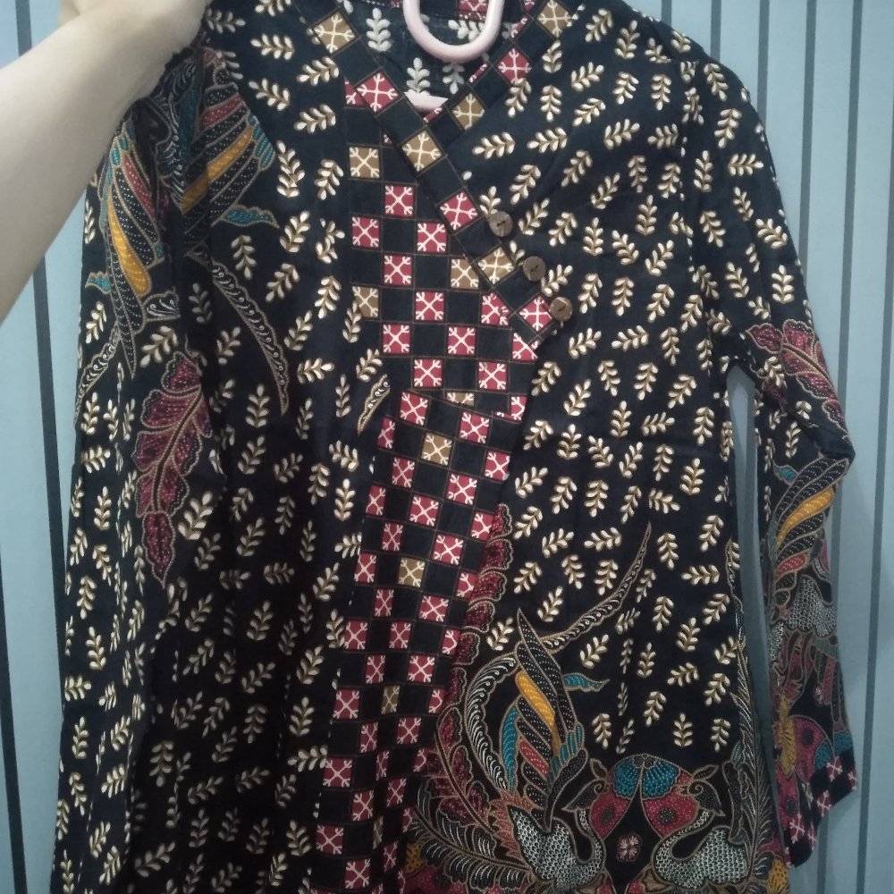 Batik Wanita - Atasan Blouse Batik Wanita Fashion 516