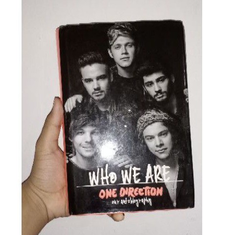 who we are one direction book