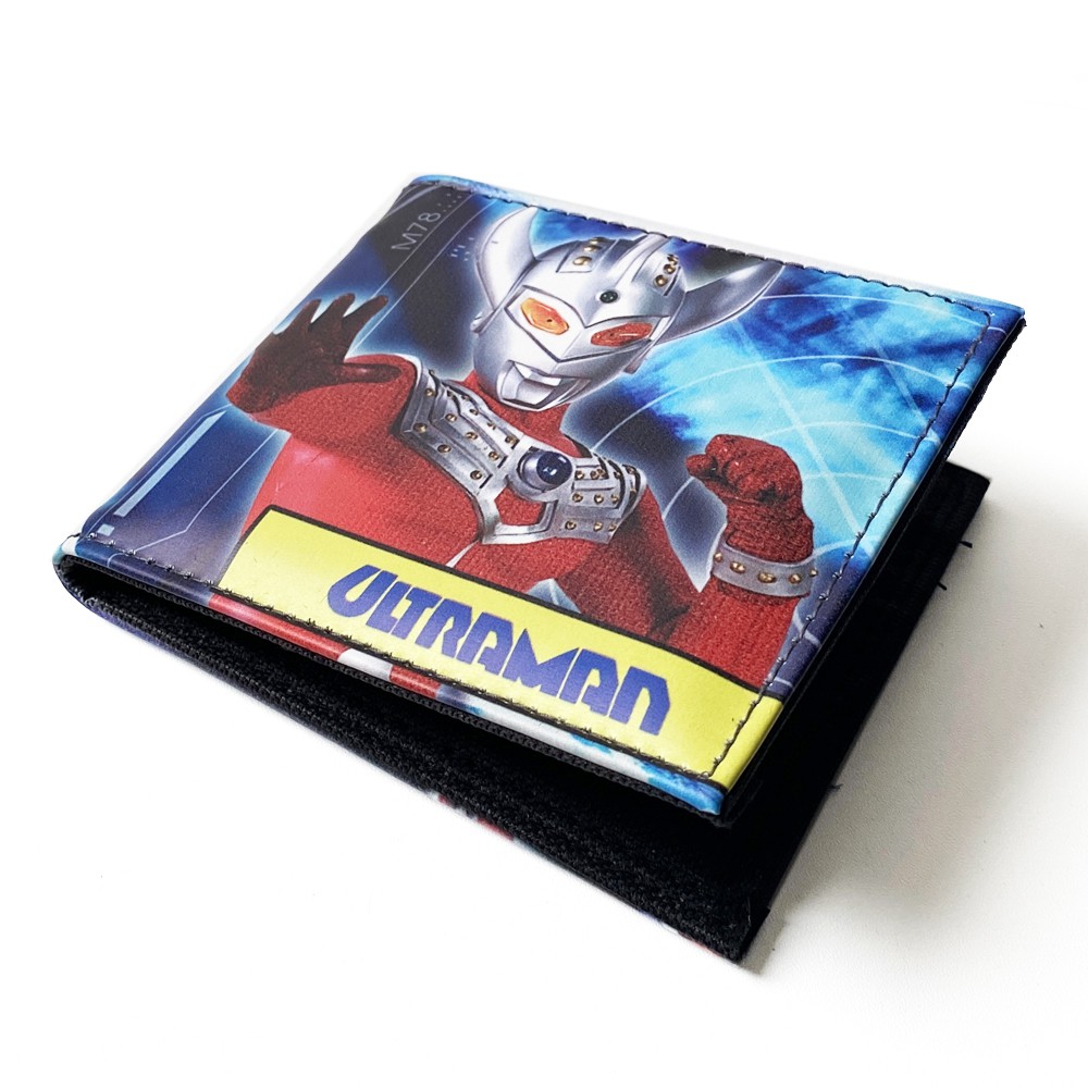 SHOPEE 6.6 SUPER SALE!! Dompet Anak Karakter Ultraman UT-2021 Dompet Anak Laki-laki Kulit Sintetis + BOX