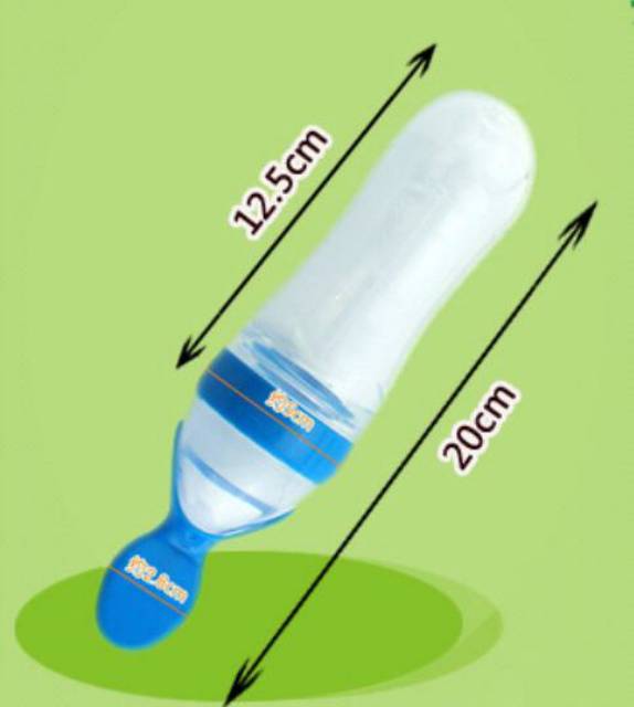 UNNISO - Silicone Squeeze Feeder / Botol Sendok Bayi