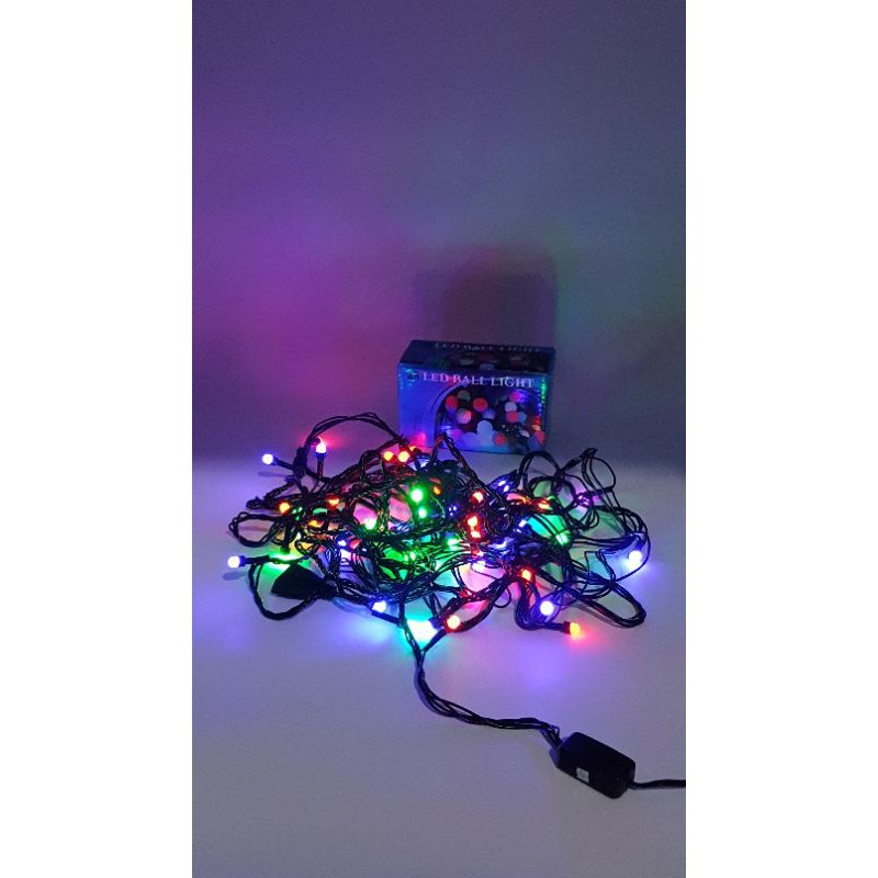 Lampu tumblr dekorasi lampu natal hias led ball light