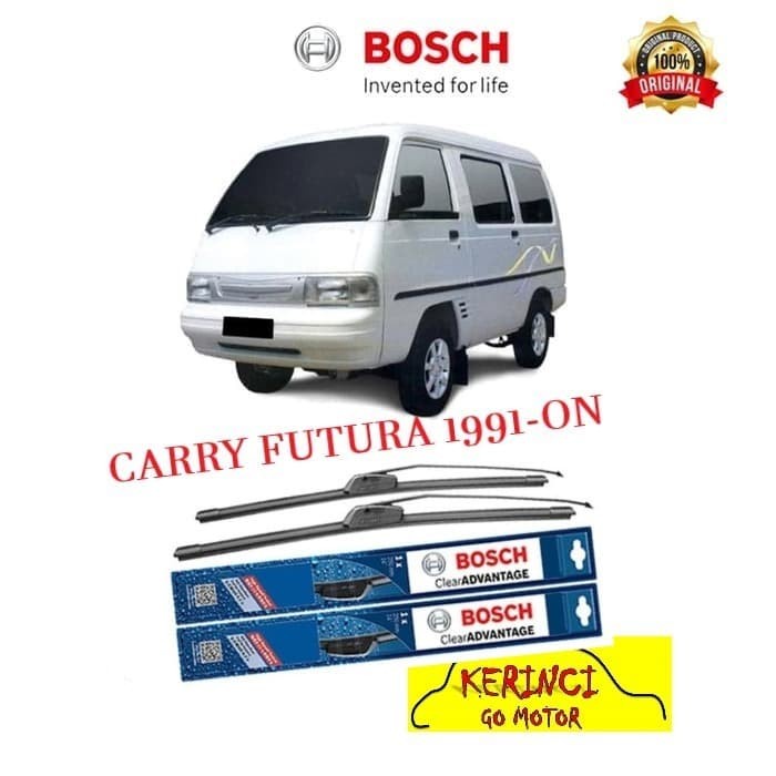 WIPER BOSCH CLEAR ADVANTAGE SUZUKI CARRY FUTURA 1991-ON 16&quot; &amp; 16&quot; SET