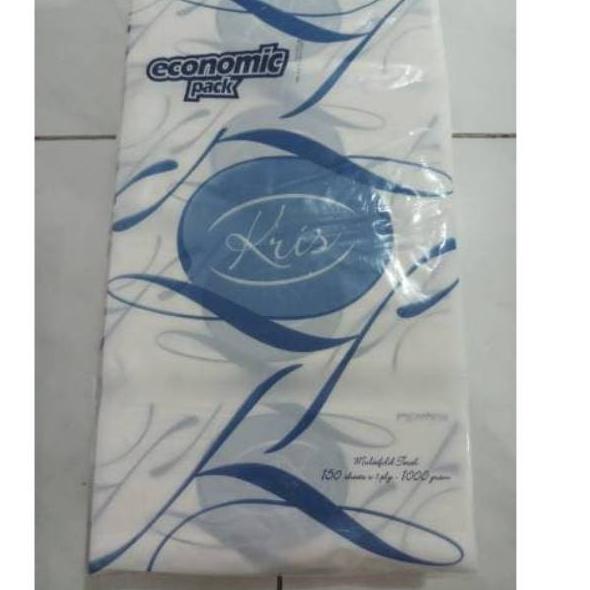 [KODE 8JFYN] Kris Economic Pack Multifold Towel ISI 150 Sheets Tissue Kitchen Tisu Dapur 150 Lembar 