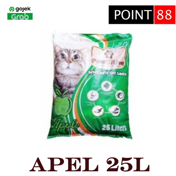 PASIR KUCING PAWSITIVE APPEL 25L (GRAB/GOSEND)