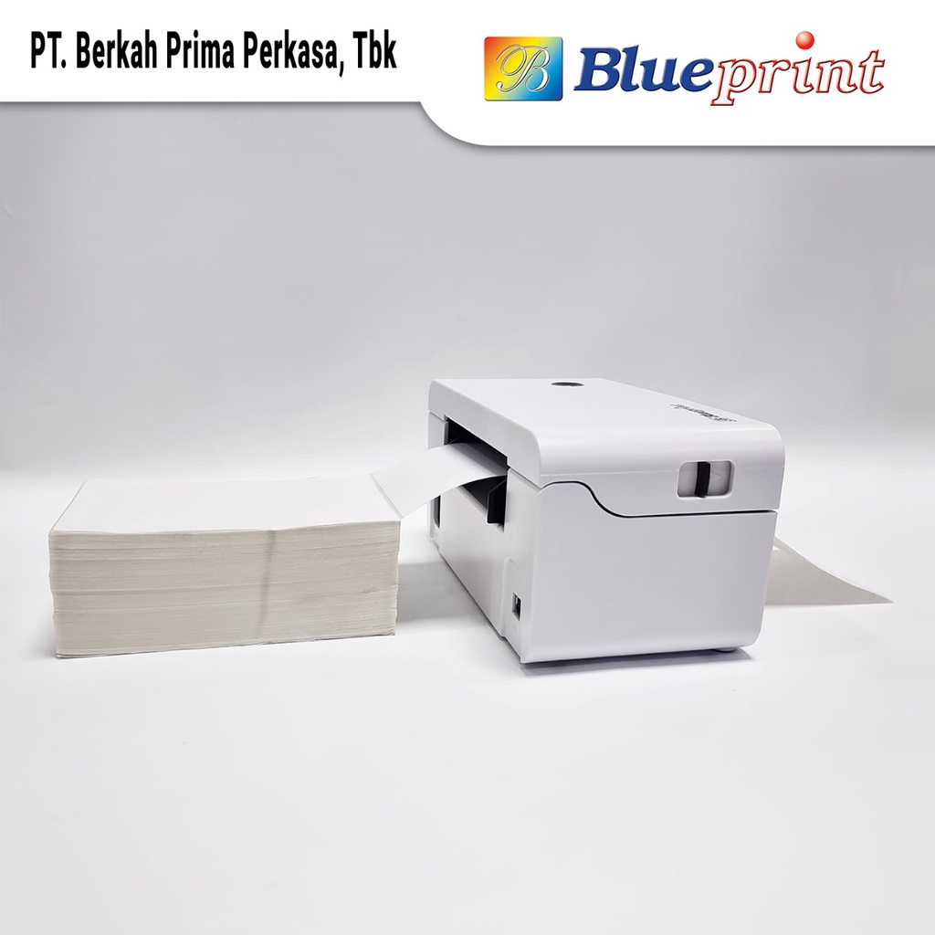 Barcode Printer Thermal Label Resi Pengiriman A6 Blueprint TD110D Bluetooth Printer Stiker TD 110D Bluetooth Blueprint