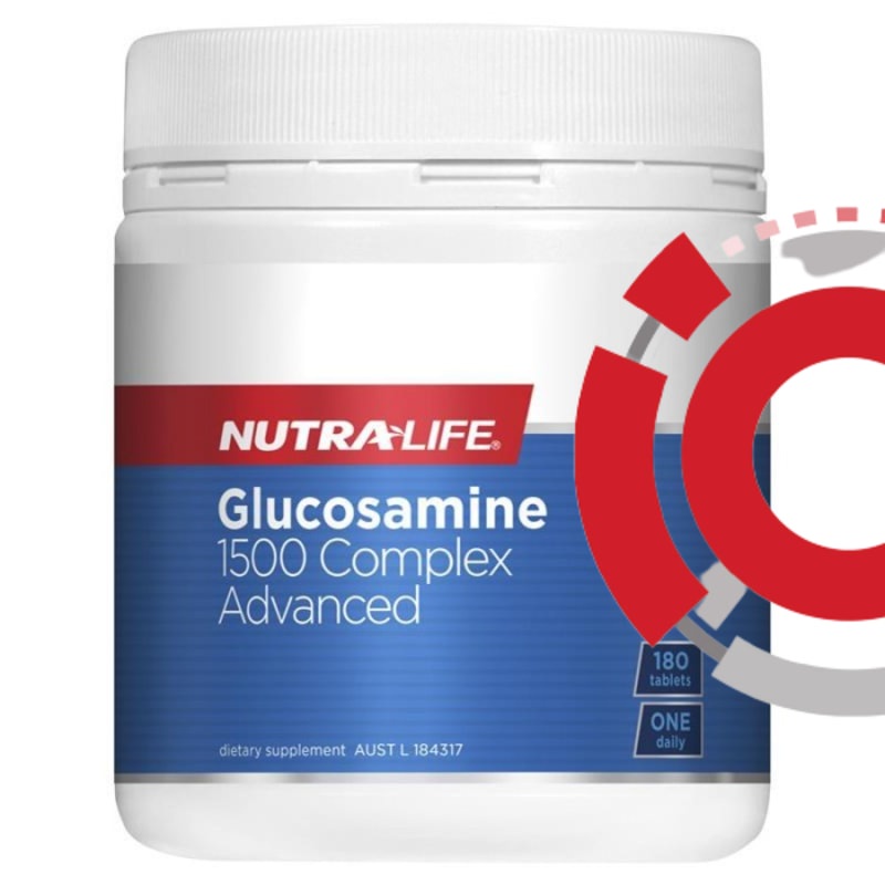 NUTRALIFE GLUCOSAMINE 1500 COMPLEX ADVANCED 180 TABLETS AUSTRALIA