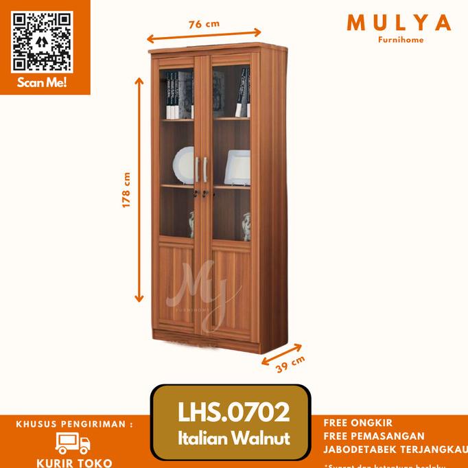 

Lemari Buku/ Rak Buku/Lemari Hias /LHS 0702