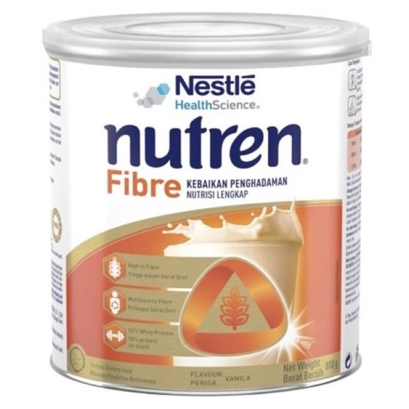 Nutren fibre 400 gram ( susu kesehatan menurunkan kolesterol )