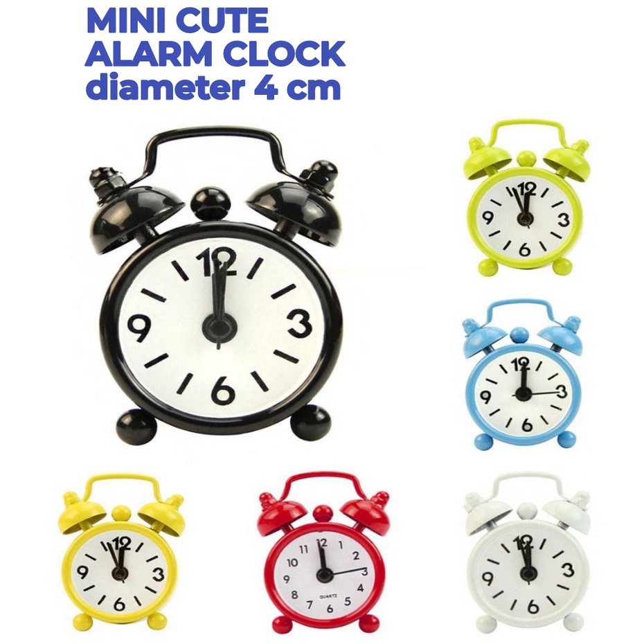 Trend-Mini Cute Alarm Clock / Jam Alarm Mini Lucu / Jam Weker