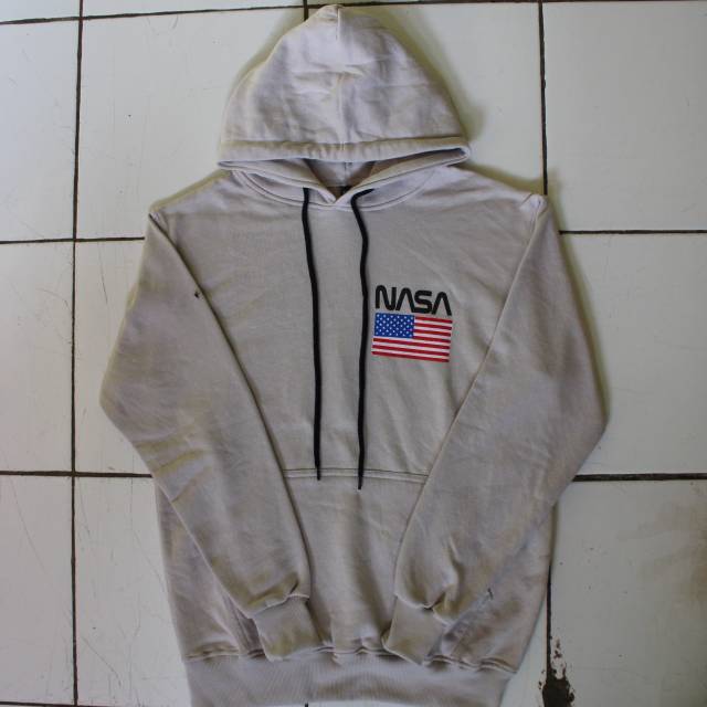 nasa cream hoodie