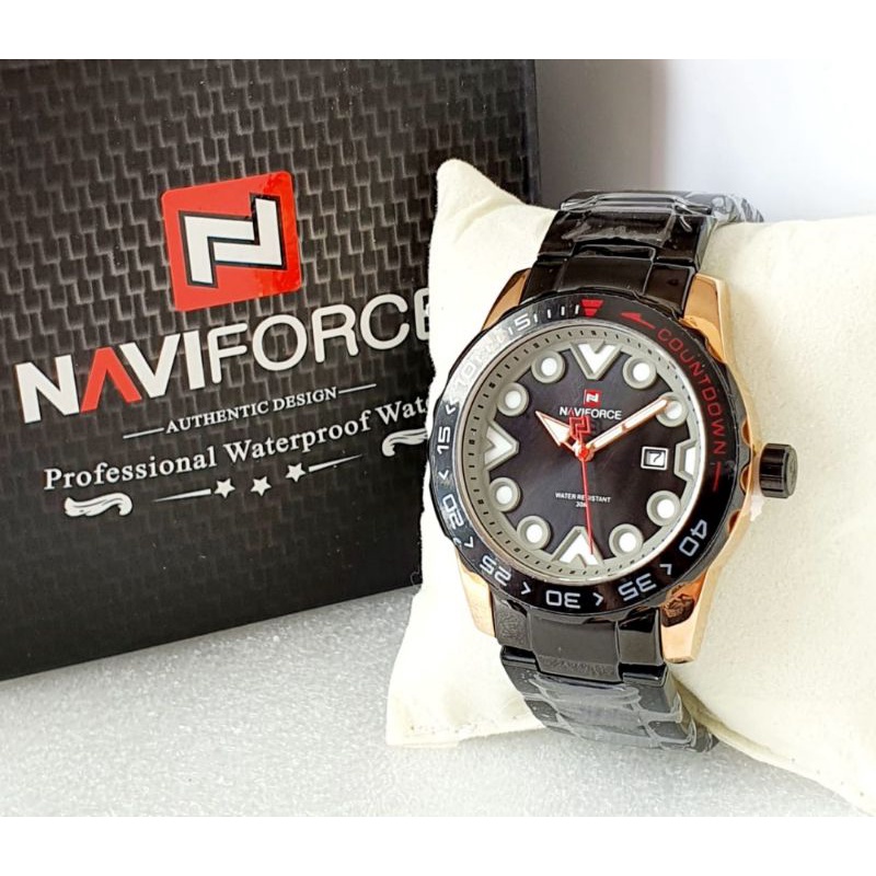 NAVIFORCE .JAM TANGAN PRIA ORIGINAL TERBARU , JAM TANGAN PRIA RANTAI,NAVIFORCE NF9105 ORIGINAL