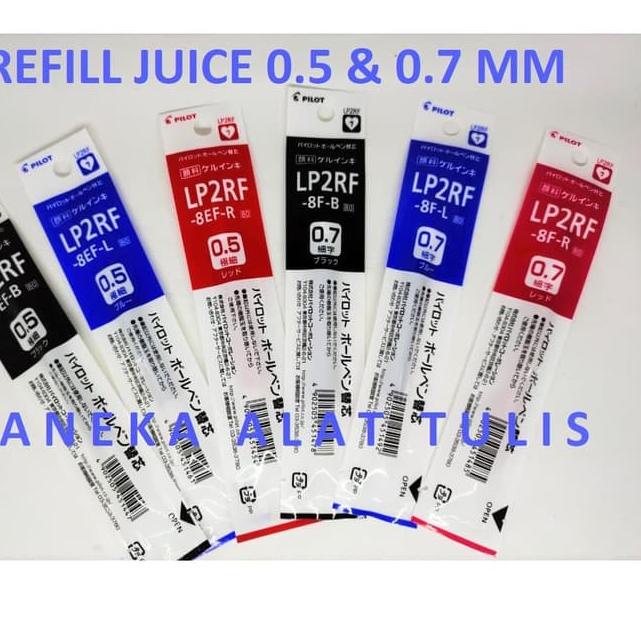 

jyxw885 PILOT JUICE PEN REFILL / ISI ULANG PULPEN LP2RF-8F / EF / UF Best Promo