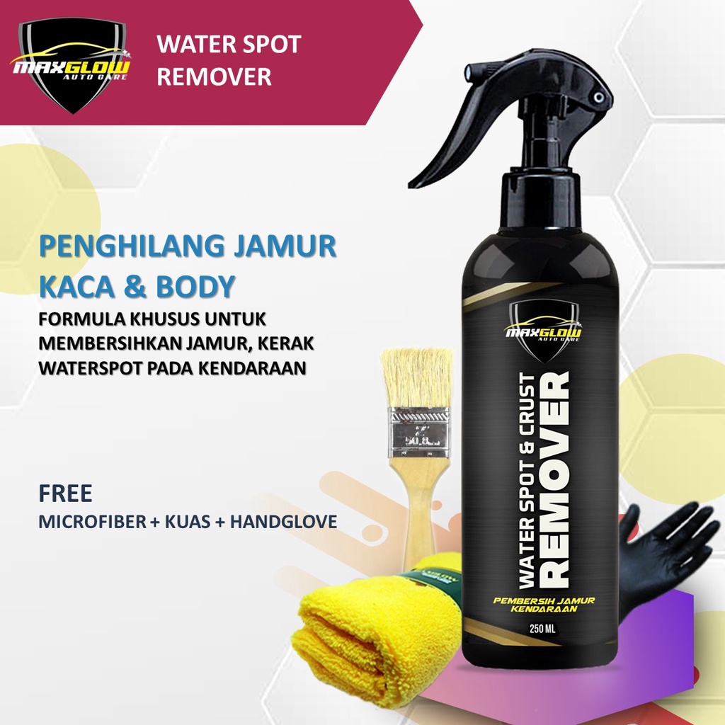 Pembersih jamur kaca water spot jamur body pembersih kerak maxglow