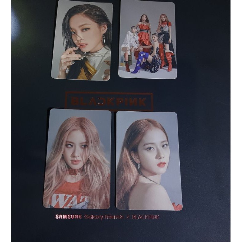 SHARING BLACKPINK X SAMSUNG Galaxy Friend Photocard PC
