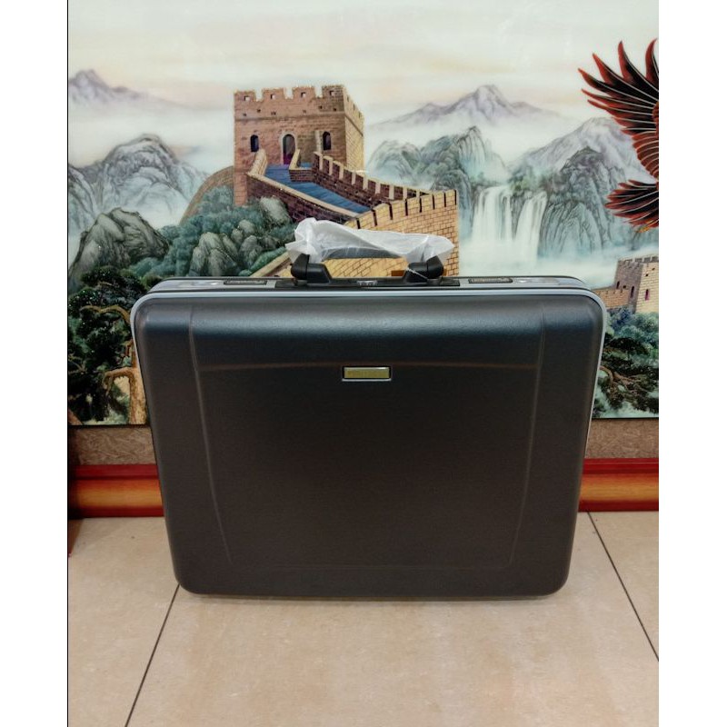 

New Tas koper Map Dokumen Kantor File Surat Surat Ijazah President 20 Inch type 3146 Grey original