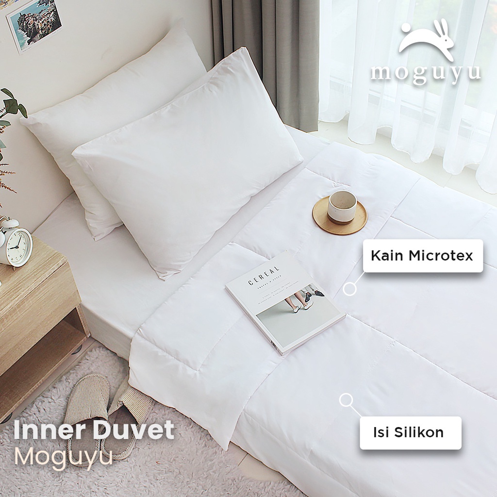 Quilt / Duvet Inner Moguyu Standard Hotel - Size Double - Microtex - [SPREI MOMO]