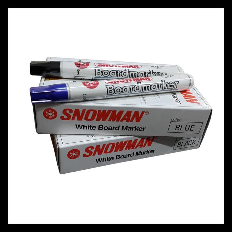 

Spidol White Board Snowman Bg-12 Marker Terjamin