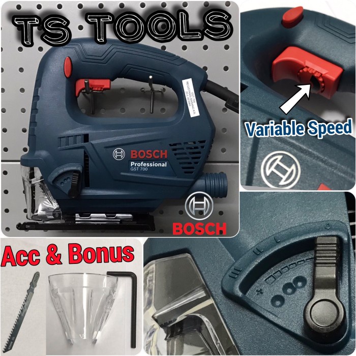 BOSCH GST700 Mesin Gergaji Potong Kayu Jigsaw Jig saw Bosch GST 700