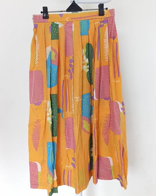 Calla the Label Skirt Printing