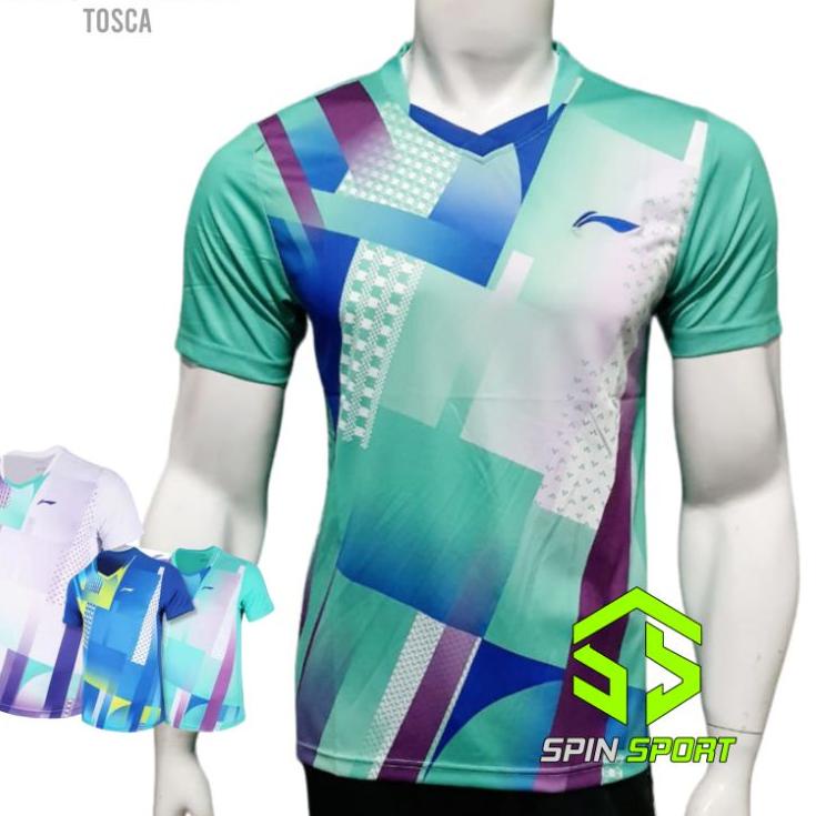 Promo Terheboh [L2212 Tosca] Lining Summer Collection 2022 Kaos Baju Lining Li-Ning Import Premium T