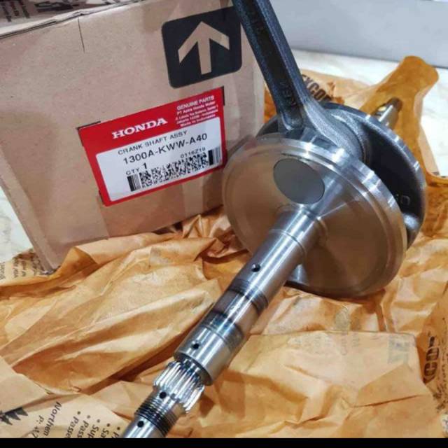 1300A-KWW-A40 HGP AHM 100% STANG CRANK SHAFT ASSY BANDUL KRUK KREK AS BLADE LAMA 2008 - 2010 REVO 11