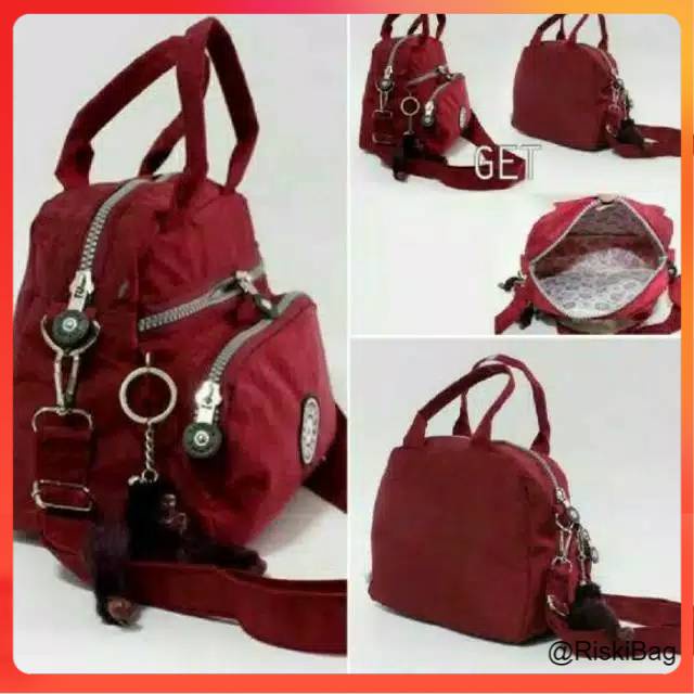 TAS KIPLING MINI SLEMPANG & JINJING FREE GANTUNGAN MONKEY TAS SELEMPANG WANITA TAS SPECIAL